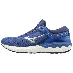 Adidasi Alergare Mizuno Wave Skyrise Dama - Albastri